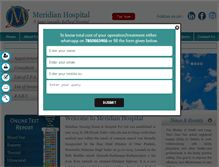 Tablet Screenshot of meridianvns.com